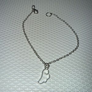VS Inspired Silver Angel Dust Wing Bracelet